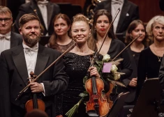 FOTO: tā jauno sezonu atklāja Latvijas Nacionālais simfoniskais orķestris