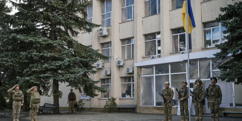 Ukrainas armija atbrīvojusi kopumā 1534 apdzīvotas vietas