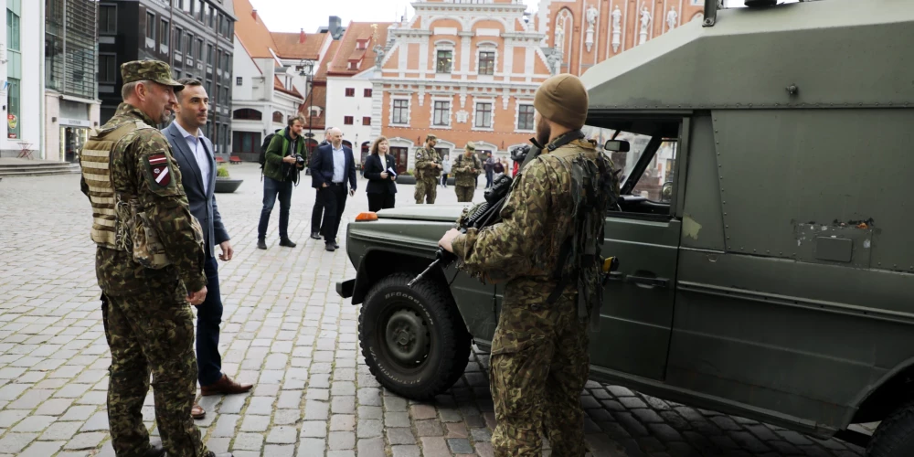 Rīgas mikrorajonos norisināsies militāro mācību cikla "Namejs 2022" rudens posms