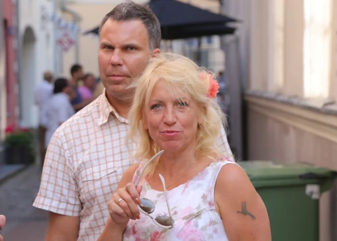 Ivo Bankavs un Olga Rajecka ir precējušies jau astoņus gadus.