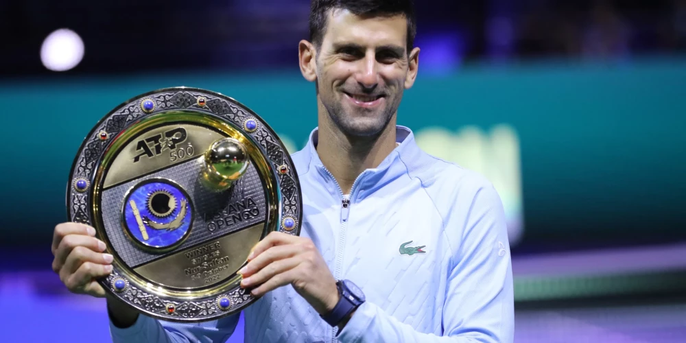 Džokovičs izcīna savu deviņdesmito ATP titulu