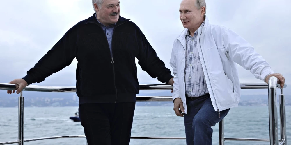 Александр Лукашенко и Владимир Путин