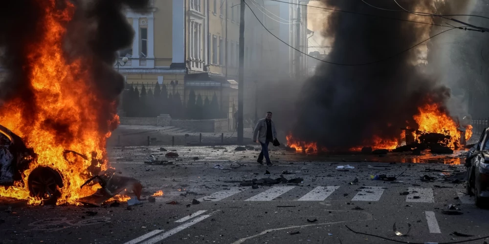 Киев, Украина, 10 октября 2022 года (Фото: REUTERS/SCANPIX)