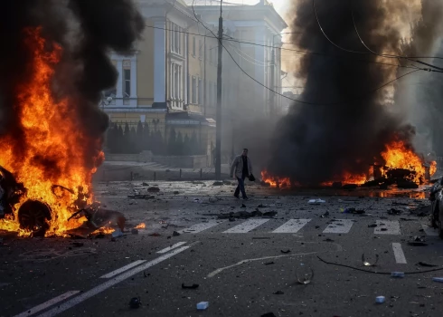 Киев, Украина, 10 октября 2022 года (Фото: REUTERS/SCANPIX)