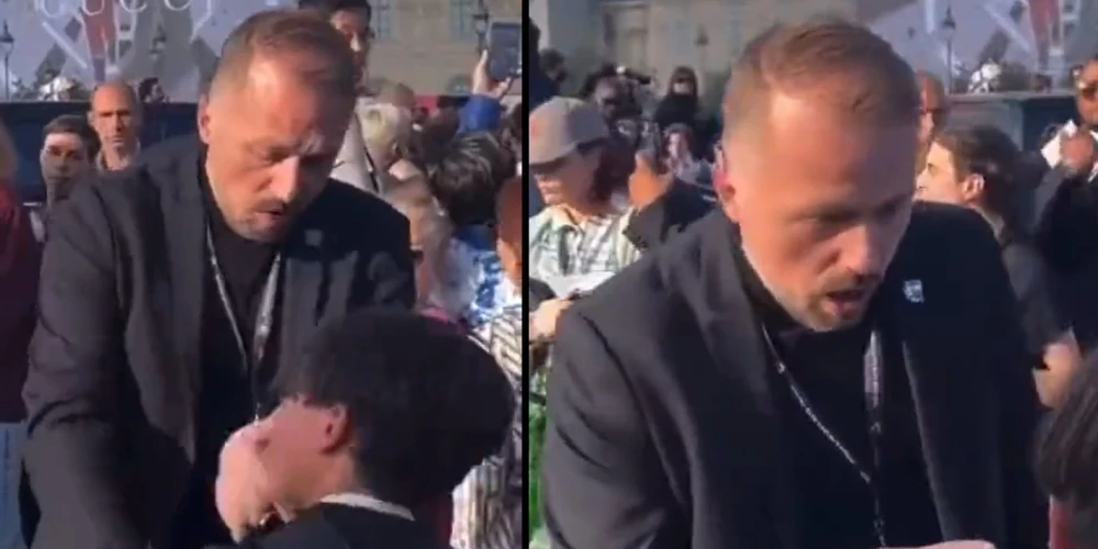 13-летний ребенок получил пощечину от охранника возле Лувра