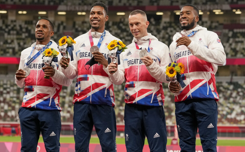 Lielbritānijai atņem Tokijas olimpisko sudrabu 4x100 metru stafetē