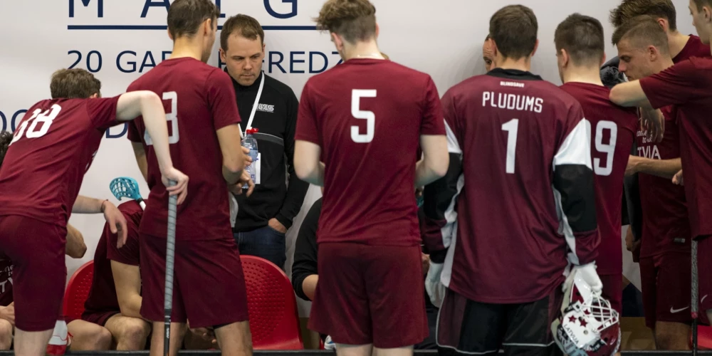 Nosaukts Latvijas vīriešu florbola izlases sastāvs pasaules čempionātam 