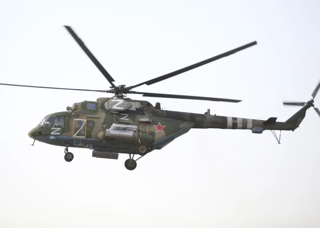 Ukraiņi 18 minūšu laikā notriekuši četrus krievu helikopterus