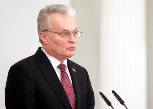 Lietuvas prezidents Gitans Nausēda. 
