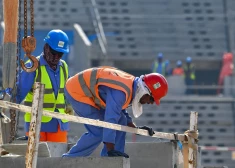 Strādnieku stadionā Katarā 2019. gada nogalē.