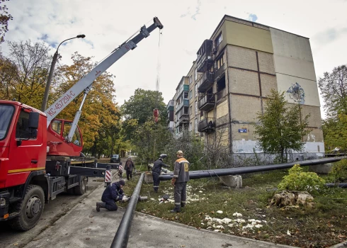 Šobrīd daudzo postījumu dēļ ir samazināta maģistrālo energotīklu jauda