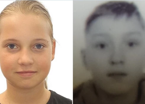 Санита Прилепишева (2007 г.р.) и Маркус Давидс (2008 г.р.)