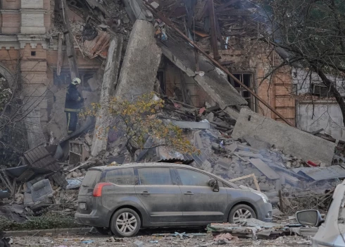 Kijiva pēc okupantu trieciena 17. oktobrī.