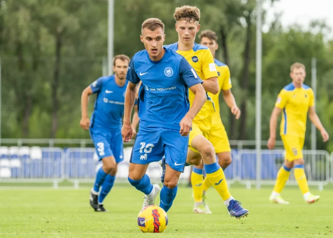 RFS pārliecinoši uzvar "Super Nova" futbolistus, "Valmiera" zaudē punktus Tukumā