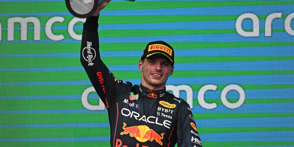 Verstapens uzvar ASV "Grand Prix", izcīnot 13. panākumu sezonā