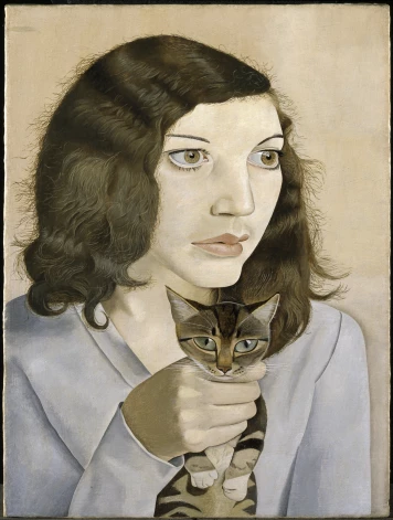Девочка с котенкомБ 1947