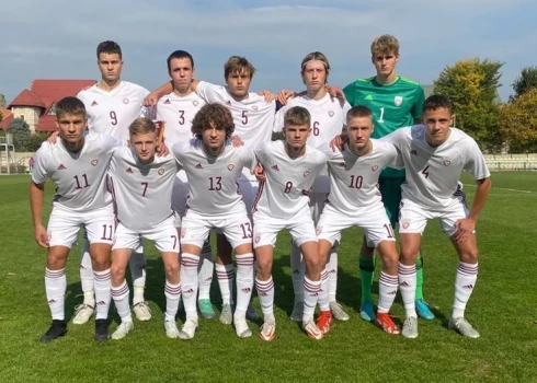 Latvijas U-17 futbolisti iekļūst Eiropas čempionāta kvalifikācijas elites kārtā