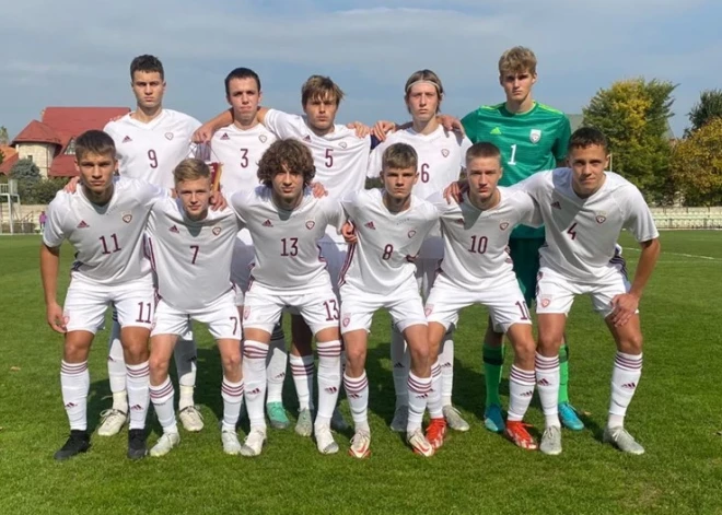 Latvijas U-17 futbolisti iekļūst Eiropas čempionāta kvalifikācijas elites kārtā