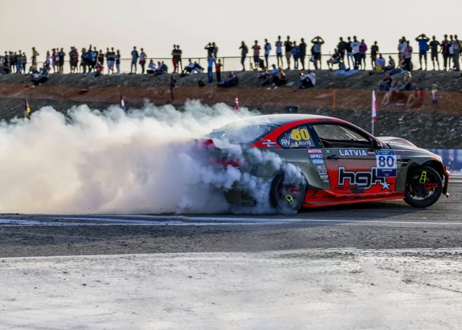 Blušam pirmā vieta starptautisko motoru sporta spēļu drifta disciplīnā