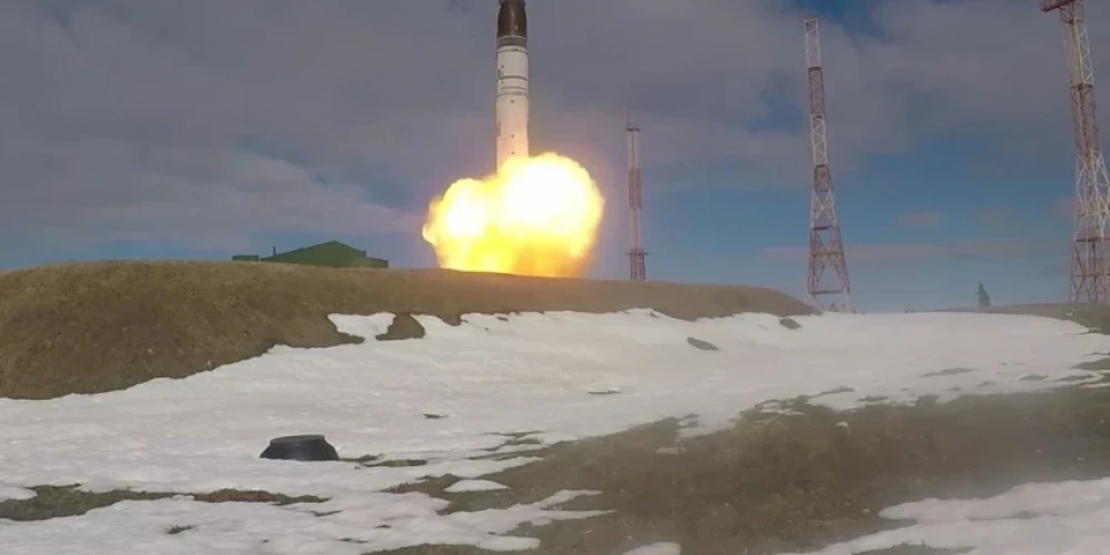 В апреле Россия испытала межконтинентальную ракету "Сармат" (Фото: Ministry of Defence of the Russi/ Vida Press)