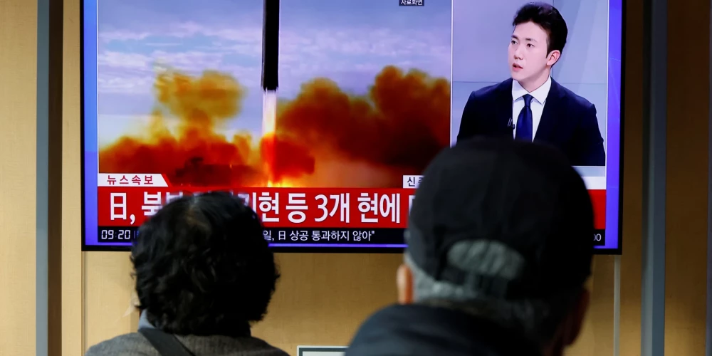 Ziemeļkoreja turpina izšaut raķetes 