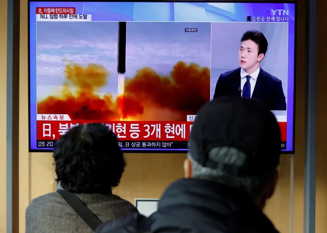 Ziemeļkoreja turpina izšaut raķetes