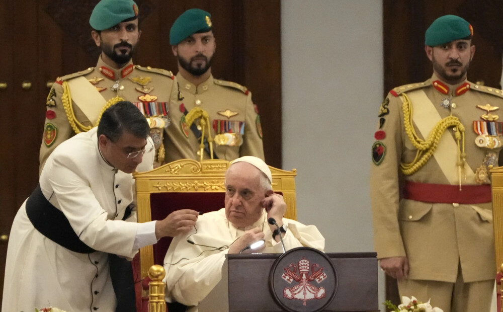 Pāvests Francisks Bahreinā aicina ievērot cilvēktiesības