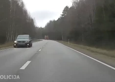 VIDEO: Valmieras novadā autovadītājs traucas ar teju 200 kilometriem stundā