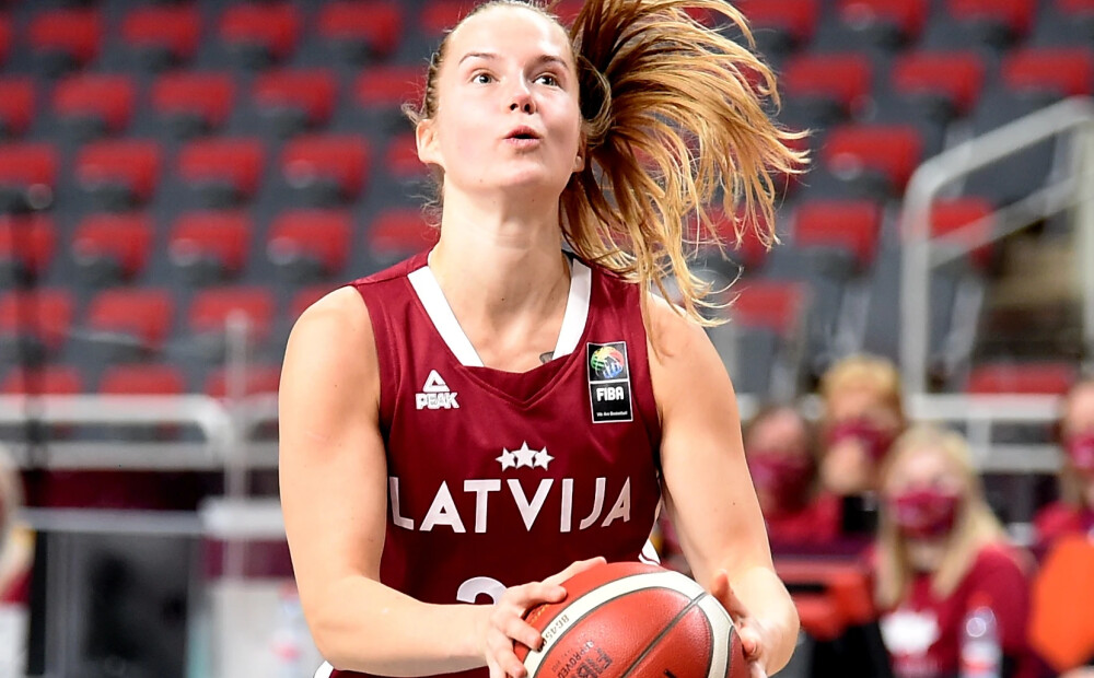 Basketboliste Vilka atgriežas Latvijas izlases kandidāšu rindās