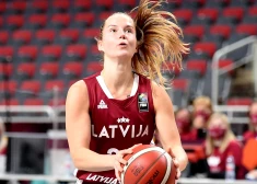 Basketboliste Vilka atgriežas Latvijas izlases kandidāšu rindās