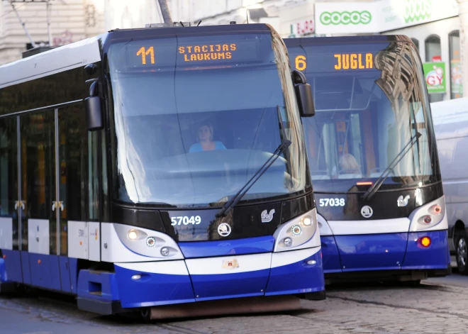 Pa Rīgas ielām kursēs ļoti latvisks tramvajs