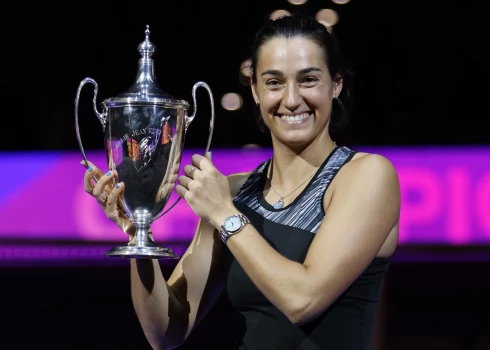 WTA noslēguma turnīrā uzvar Garsija, tiekot pie karjeras lielākā panākuma