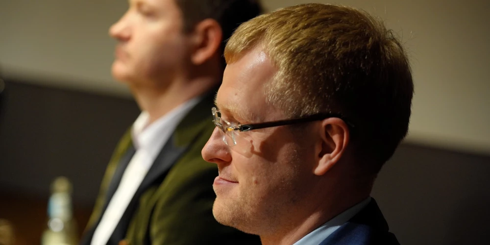 Daugavpils domes priekšsēdētājs Andrejs Elksniņš.