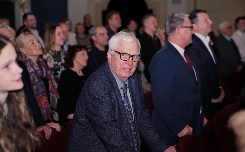 PHOTO: The film “Ether personality Gunārs Jākobson” debuts with a magnificent bouquet of spectators