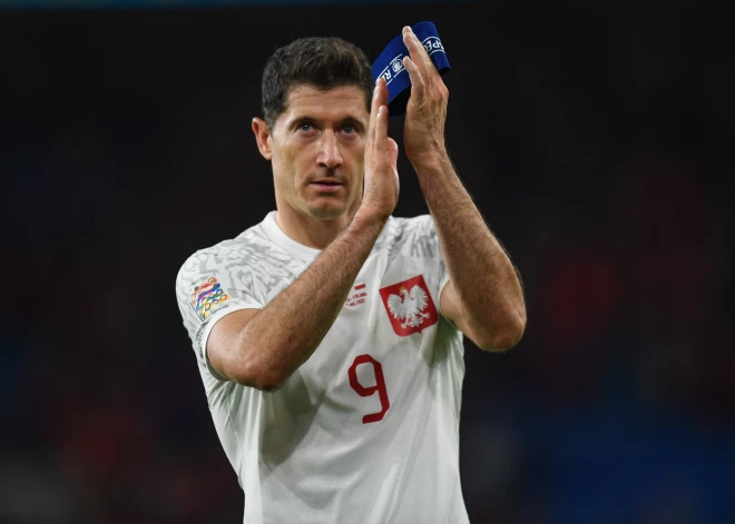 Polijas izlase uz Pasaules kausu dosies ar Levandovski priekšgalā