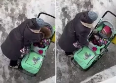 В России следователи проверяют женщину, которая избивала и обзывала своего ребенка на улице. 