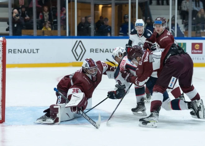 Latvijas hokejisti otrajā pārbaudes mačā pārspēj Dāniju