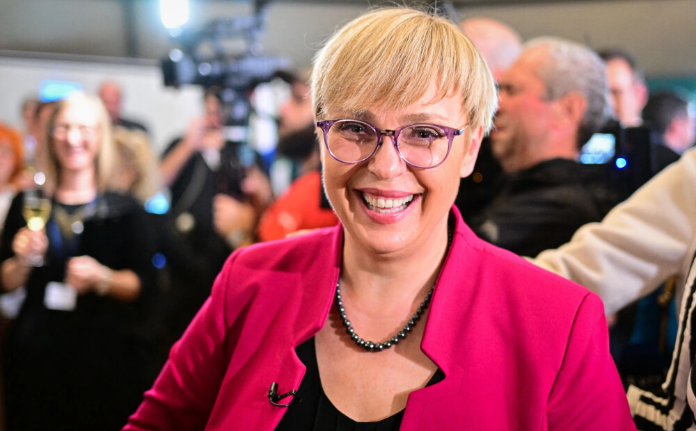 Par pirmo sievieti Slovēnijas prezidenta amatā ievēlēta Pirca Musara