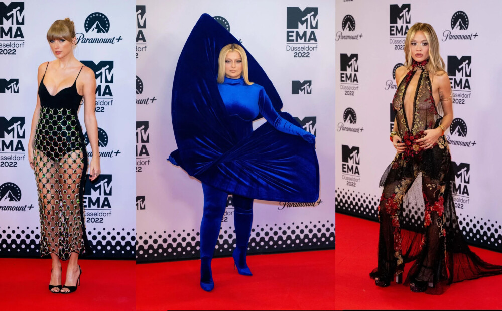 FOTO: MTV Eiropas mūzikas balvu ceremonijas tērpu parāde
