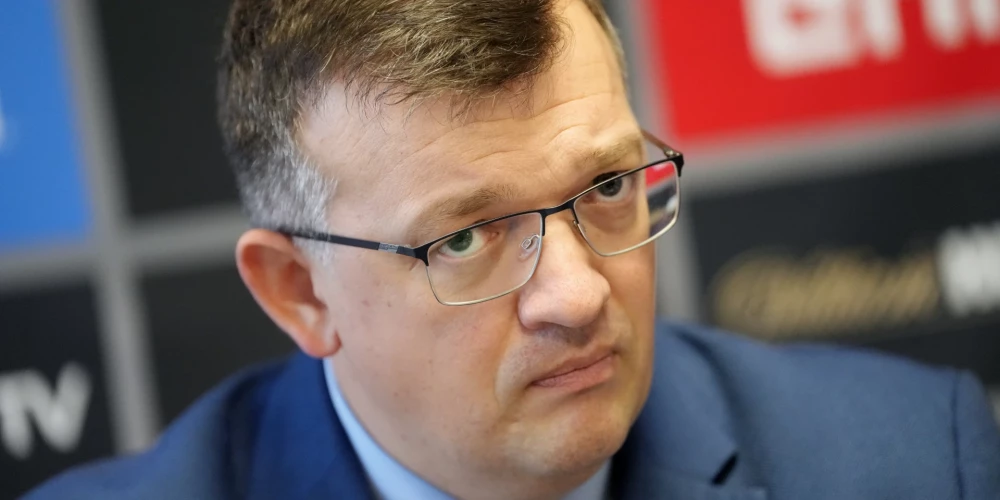 Latvijas vīriešu futbola izlases galvenais treneris Dainis Kazakevičs.