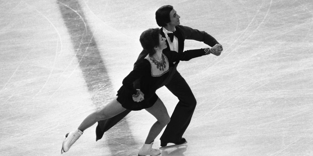Miris pirmais olimpiskais čempions dejās uz ledus Gorškovs