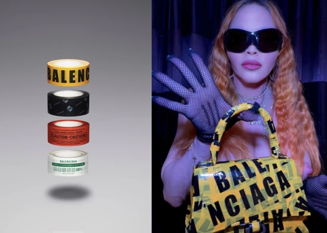 Сделай сам: фирменные вещи при помощи скотча Balenciaga