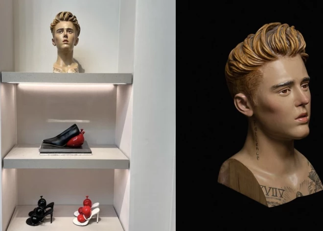 Части тела Джастина Бибера в новом бутике Loewe