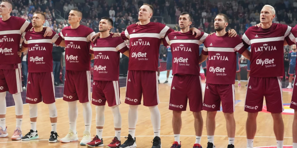 Latvijas vīriešu basketbola izlase FIBA rangā pakāpjas uz 29. vietu