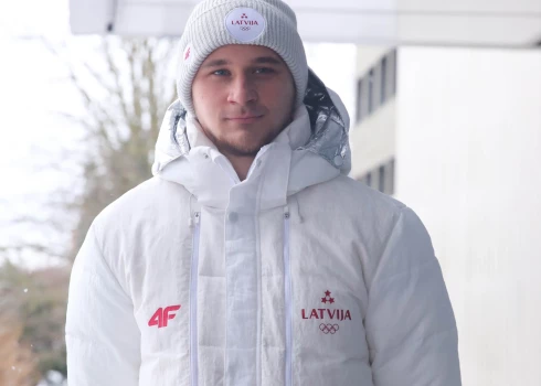 Latvijas šobrīd vadošais bobsleja pilots Emīls Cipulis.