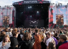 Фестиваль Positivus на Луцавсале (Фото: LETA)