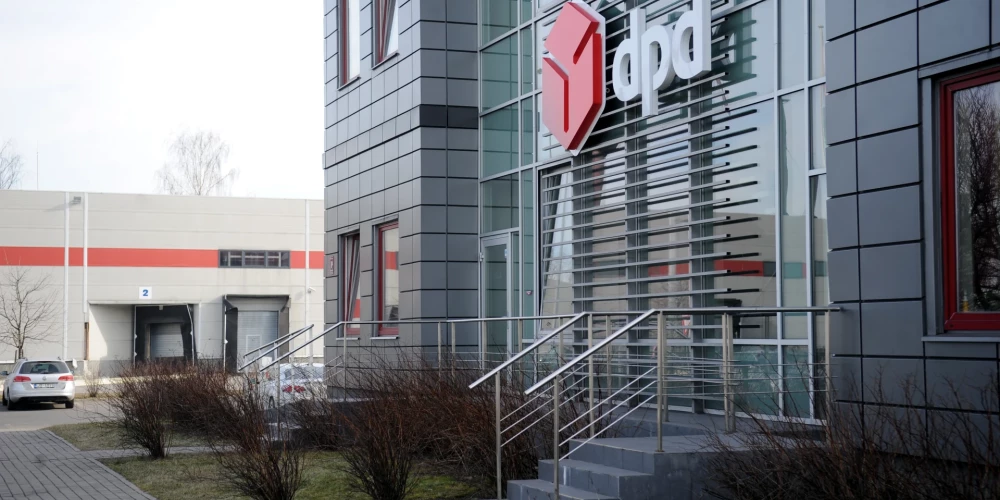 Терминал сортировки и обработки посылок DPD Latvija