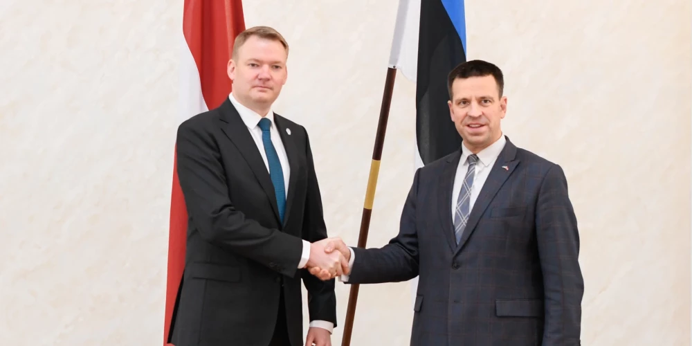 Что обсуждалось в ходе первого зарубежного визита спикера парламента Латвии в Эстонию
