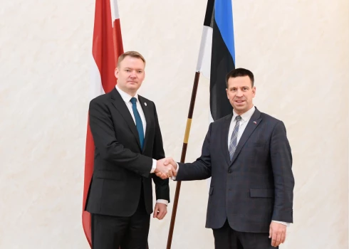 Что обсуждалось в ходе первого зарубежного визита спикера парламента Латвии в Эстонию