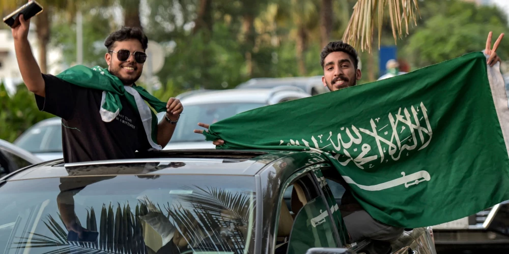 Pēc vēsturiskās uzvaras Saūda Arābijā šodien izsludināta oficiāla brīvdiena